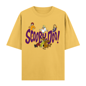 Baju Kaos Oversize Scoobydoo Cotton combed 24s Pria Wanita