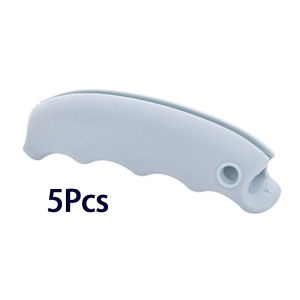 Comfortable Portable Silicone Bag Hands Shopping Bags Handle Holder Grip Clips 5pcs