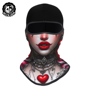 Musion โม่ง Hiphop รถจักรยานยนต์ Balaclava หน้ากากเต็มหน้า Y2K การป้องกันแดดระบายอากาศได้อย่างรวดเร็ว - หัวแห้งสำหรับกีฬากลางแจ้ง