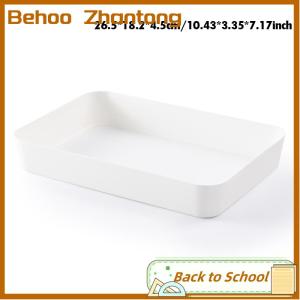 Behoo Combinable Storage Box Desktop Cosmetic Storage Tray Makeup Clothes Tableware Holder Plastic Storage Drawers Underwear Organizer