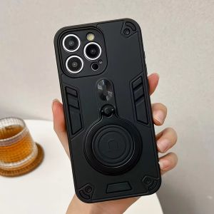 for Xiaomi Redmi 14C/17C 4G/Redmi15 5G/Redmi 15C 4G/Redmi 17 4G/17 5G/Redmi A5/A7 4G/Redmi A7 Pro 4G Magnetic 360 Rotate Ring Metal Stand Case