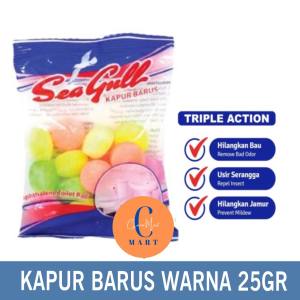 25 GRAM KAMPER SEAGULL KAMPER WARNA Untuk Toilet Kamar Mandi WC
