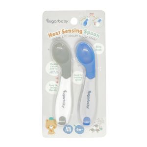 Sugar Baby Heat Sensing Spoon Sendok Makan Bayi MPASI Sensor Suhu Berubah Warna