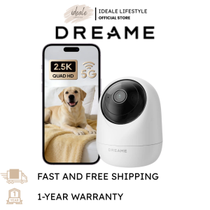 Dreame NAVO Care 1 Indoor Camera | 2.5K Ultra HD | 350° View | AI Detection | Privacy Mode | Two-Way Audio | Night Vision