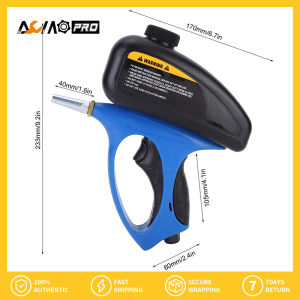 AumoPro Sand Blaster Abrasive Air-Powered Small Nozzle Pneumatic Sandblasting Gun Metal Glass Anti-Rust Sandblasting Rust Remover Manual Sand Blaster for Air Compressor Home Improvement Auto Repair DIY
