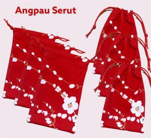 FawnG Handmade - Angpau Serut Motif Sakura