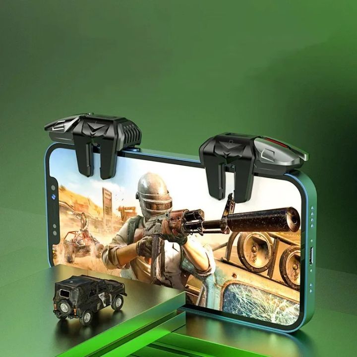 Trigger gen x Finger PUBG L1 R1 L1R1 Game Console Joystick Trigger Game type Gen X Finger R/L Trigger Gaming SharpShotter Fire Button Gamepad Joystick Android ios Gaming Controller Game pad PUBG Trigger