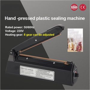 Hand-press Food Vacuum Sealer Kitchen Vacuum Packer Machine Household Vacuum Sealer Small Sealing Machine 8 gears Adjustable