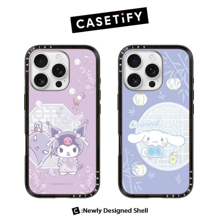 新品未使用　CASETiFY Kuromi iPhone17 ProMax Kuromi Casetify Mirror Case for iPhone 13-17 optional MagSafe add