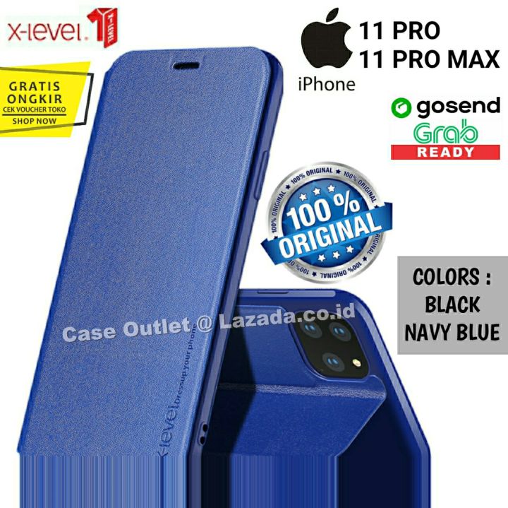 Case iPhone 11 Pro Max 11 Pro X-LEVEL FIB COLOR Flip Cover