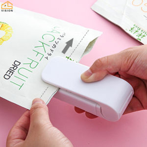 Vision Nhật Bản Mini Máy Niêm Phong Di Động Hướng Dẫn Sử Dụng Áp Suất Điện Máy Niêm Phong Ký Túc Xá Trang Chủ Snack Máy Dán Nhựa Máy Niêm Phong
