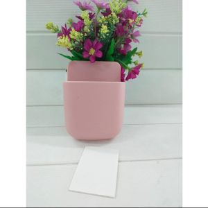 Rak Holder hp dindingTempat Gantung Penyimpanan Remote ATK HP Kabel Organizer Serbaguna Tempel Dinding MLH J37