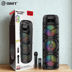 ZQS8308 pembesar suara bluetooth Professional Audio RGB Portable Wireless Charging Bluetooth Speakers Mini Outdoor Home Woofers with Mic