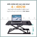 Bàn Nâng Hạ Điều Chỉnh Chiều Cao Đứng Làm Việc Văn Phòng Thông Minh Gấp Gọn Đa Năng Tiết Kiệm Không Gian - Automatik. 