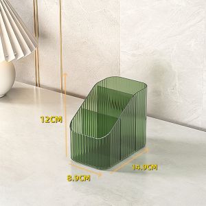 Hộp đựng mỹ phẩm để bàn đa năng hộp để đồ đa năng trong suốt chất liệu nhựa BIGBA