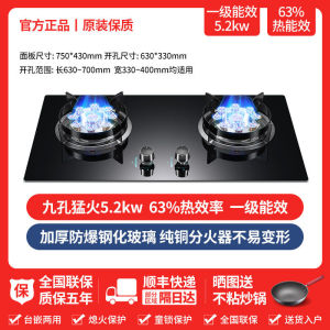 Gas Stove Table Top Burner  Hob Stove Burner Gas Cooker  Cooking Stove Gas Gas Cut-off Automatic Flameout Genuine Goods Dual-Use Raging Fire Stove 燃气灶