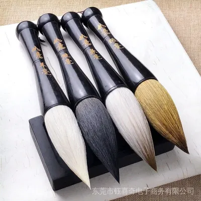 🔥品质 精选🔥❅ writing brush ancient chinese tool Genuine Extra Large Wolf Hao Lifting Lake Sheep Jianhao Regular Calligraphy French Painting Couplet Spring Festival Big Grip Pen