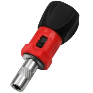 6.35mm Bit Fit Ratchet Screwdriver with Double Direction Function and Magnetic Bit Holders for Various Applications