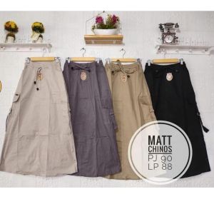 ROK CARGO PANJANG WANITA TERBARU//ROK PANJANG WANITA KEKINIAN//ROK CARGO PANJANG STANDAR