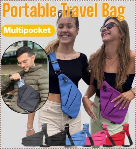 Cross-body Bag Anti-theft Chest Pocket Practicality Lightweight Fine and Soft Fabrics Mens