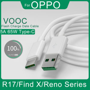 5A Super Flash VOOC charger cable For OPPO Realme 6 Pro/Realme XT 730G/Realme X50m 5G/Find X2 Neo/ Realme 6S/Realme X3 SuperZoom