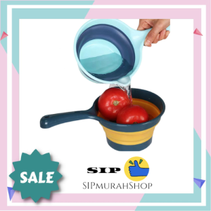 Gayung Mandi Lipat /Gayung Mandi Lipat Serbaguna Silicon 3 Warna / Gayung Lipat
