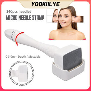 Con Lăn Kim Derma DSR 140 Pin Có Thể Điều Chỉnh Con Lăn Kim Siêu Nhỏ Titan Mỹ Phẩm Con Lăn Derma Làm Đẹp Cơ Thể Mặt Chuyên Nghiệp