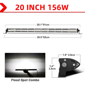 PINGUAN Led Bar offroad 10 20 30 12V 24V Sigle Row Running Driving fog LED Lights Bar for Car Jeep ATV Truck Boat Headlight