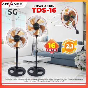 Advance Kipas Angin Tornado 16 Inch TDS-16 / Kipas Tornado / Kipas besi 2in1 16 Inch TDS16 / TDS 16 - TDS-16