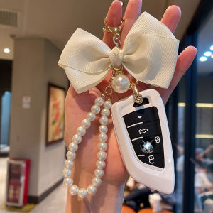 3/4 ปุ่มฝาครอบกุญแจรถเชลล์ Fob สำหรับ BMW X1 X2 X3 X4 X5 X6 M5 F15 F16 F48 G30 G38 525 540 740 Series 1 2 3 5 อุปกรณ์เสริม