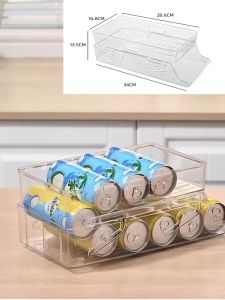 Fridge Organizer Refrigerator Drawers Egg Holder Freely Pullable Egg Storage Box