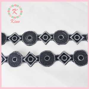 [PER meter] Renda bordir Bulat segitiga silver vintage rustic bunga emas rajut guiper renda seserahan souvenir hiasan mukena hiasan hijab bahan satin aksesoris hampers hadiah dekorasi souvenir seserahan pernikahan