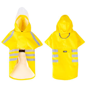 Sentexin Dog Raincoat Reflective Waterproof Pet Poncho Hooded Raincoat for Chihuahua Rain Jacket Small Medium Dogs Jumpsuit Dogs Overalls S-5XL
