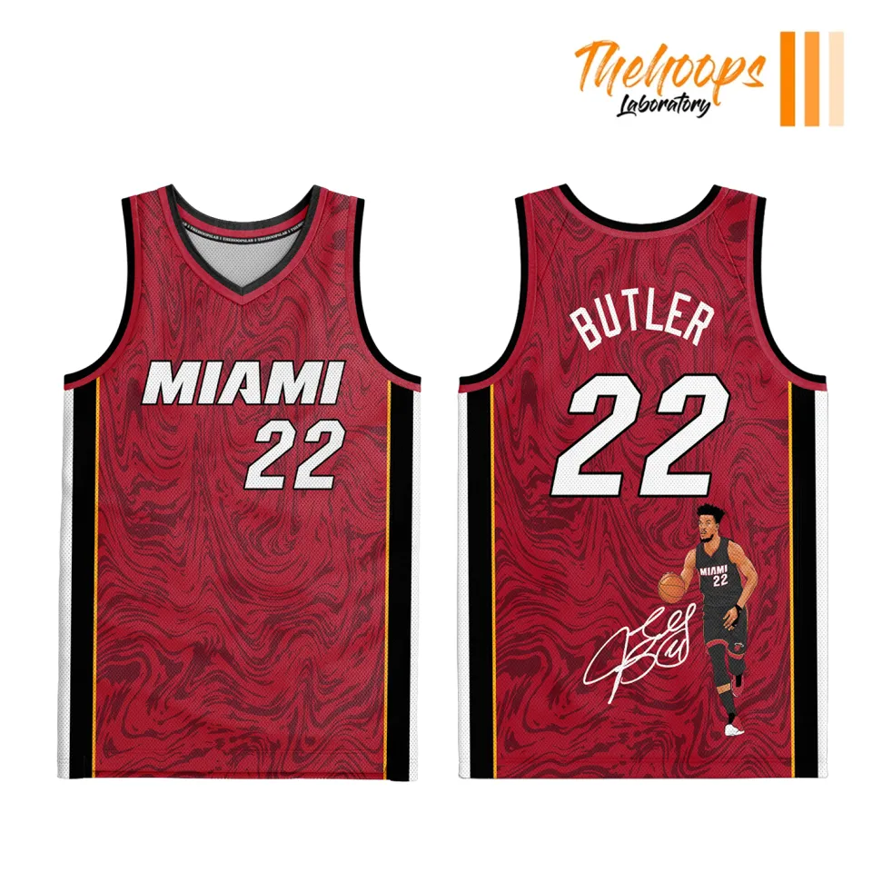 Red store jersey nba