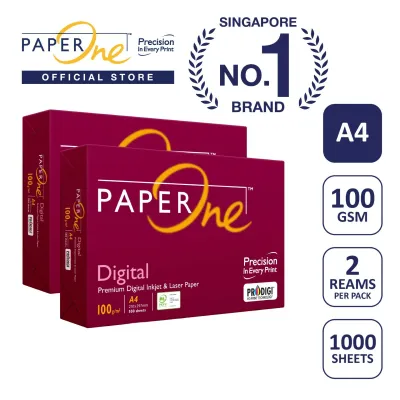 PaperOne™ Digital Premium Quality 100gsm Copy Paper A4 [2 Reams]