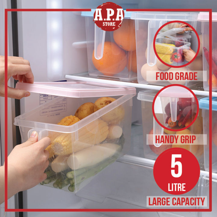 Tp Container 5l APA Fridge Container 5L Plastic Food Container Refrigerator Storage ...