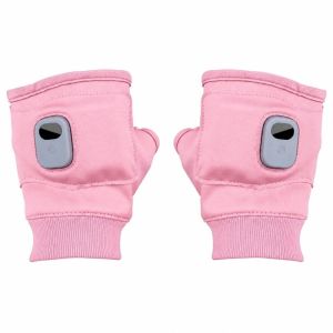 IFFINE 1Pair 3 mức điều chỉnh nhiệt độ. Găng tay sưởi điện Tương thích với màn hình cảm ứng. Làm  360 độ Găng tay giữ ấm không ngón Ấm áp Có thể sạc lại qua cổng USB. Găng tay giữ nhiệt Mùa đông