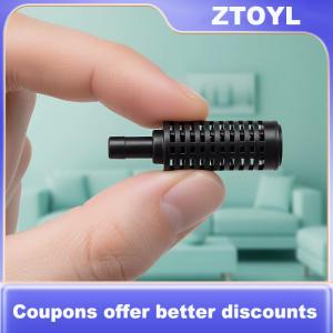 【ZTOYL】 Aquarium Air Stone Inline Filter Diffuser Transparent Plastic Bubble Diffuser High Efficiency Quiet Maker for Home Tanks