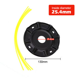 Universal Mower Hed Line Grass Cutter String Trimmer Head Metal Lawn Mower Tray Square Nylon Power Tool Accessories