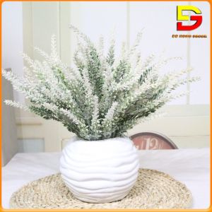 Bình Hoa Để Bàn Hoa Oải Hương Cắm Sẵn Lọ Hoa Decor Trang Trí Bàn Trà Kệ Tủ Làm Quà Tặng DG-98