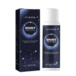 60mL Shiny Glitter Spray Glitter Hair Spray Body Shimmer Spray Glitter Powder Spray For Hair & Body