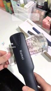 Máy Duỗi tóc Kemei Bản ToMáy ép tóc thẳngMáy Là uốn tóc cong đa năng KM329 có chỉnh nhiệt tạo kiểu Phukienprocare