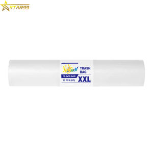 School company community household thickened roll garbage bag black (small/medium/large/XL/XXL)