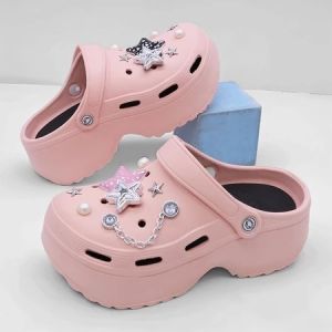 Sandal Kodok Wanita Dewasa Tinggi 8cm Sandal Jelly Baim Wedges EVA Sepatu Baim Sendal Fuji Gratis Ongkir
