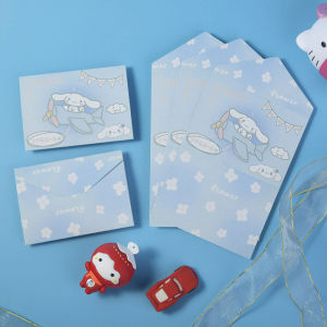 Nicedays🍒Kartu Ucapan Seri Sanrio Lipat Tiga Kali Lipat Kartun Lucu Kartu Ucapan Ulang Tahun Kartu Berkat COD