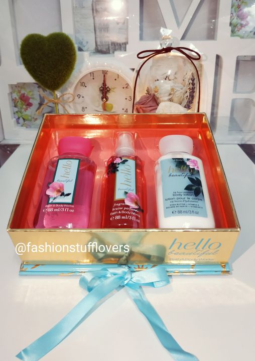 Bath and body works hello beautiful gift set Lazada Singapore