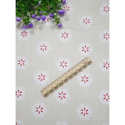 Kain Japanese Style Linen Cotton Linen Fabric Craft Beg DIY Tablecloth Background Cloth ins Hanging Cloth Decoration