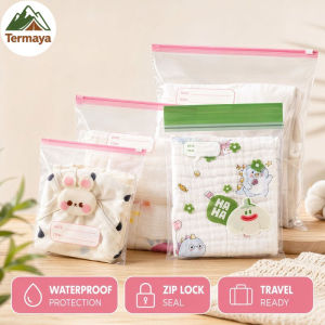Termaya 30/20/15PCS Clothes Storage Bag Waterproof Moisture-proof Sorting Sealed Bag Kids Travel Storage Bag