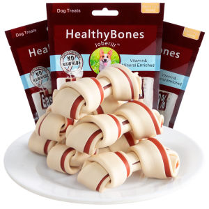 Dog Chew Food Healthy Bone Brush Teeth Treats | Easy Digest Puppy Pet Toy | Milk Peanut Chicken Mint Beef Flavors Food Bone Brush