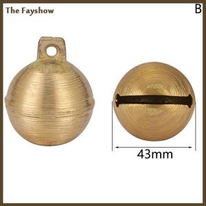 [The Fayshow] Cow Sheep Horse Copper Bells Grazing Bells Livestock Animal Husbandry Brass Bell Cow Copper Bell Sound Loud